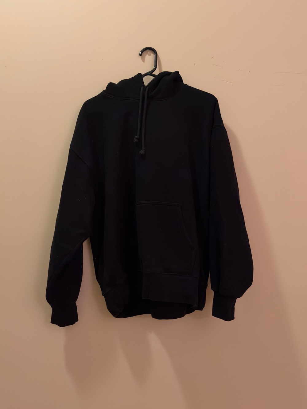 TNA Sweatfleece Black Pullover Hoodie